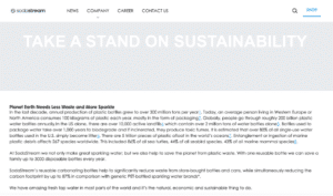 Sodastream's website